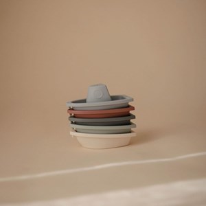 Jouets de bain mushie bateaux