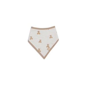 Bavoir bandana teddy bear gots (2pcs)