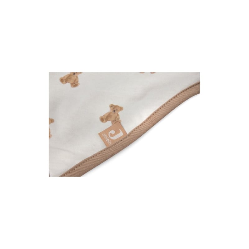 Bavoir bandana teddy bear gots (2pcs) (Jollein) - Image 2
