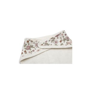 Bavoir bandana fleurs retro (2pcs)