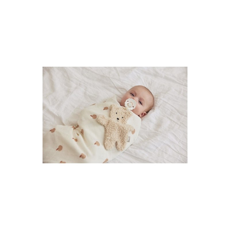 Attache sucette teddy bear naturel (Jollein) - Image 3