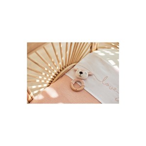 Anneau de dentition biche rose pale