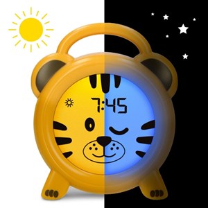 Réveil pédagogique enfant et veilleuse t