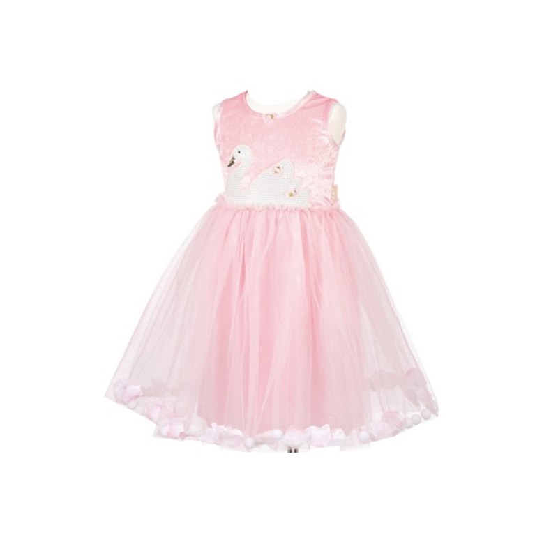 Souza - Robe rose swan 3-4 ans - souza