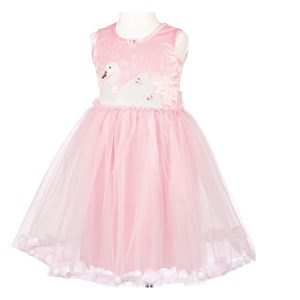 Robe rose swan 3-4 ans - souza
