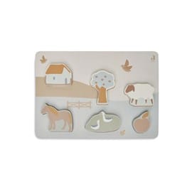 Puzzle en bois ferme par jollein