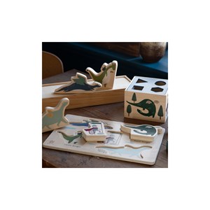 Grand puzzle en bois dragon tales