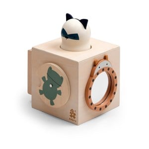 Cube d'activités en bois woodland