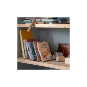 Livre d'activités en tissu busy builders