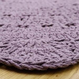 Tapis alma mauve