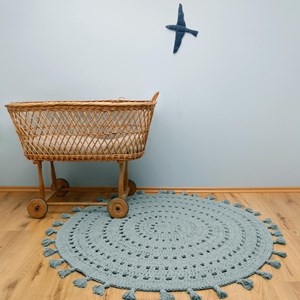 Tapis nila vert pale