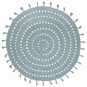 Tapis nila vert pale