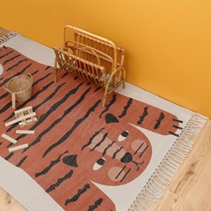 Tapis coton lion dajala par nattiot