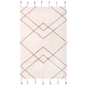 Tapis coton viktor ambre par nattiot - 1