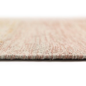 Tapis coton kirthy nude rose par nattiot