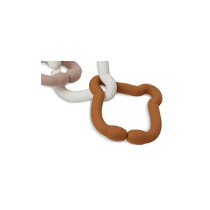 Jeu d'anneaux silicone 20x7x1cm teddy be