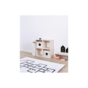 Tapis coton la marelle par lilipinso