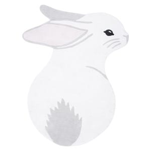 Tapis coton lapin par lilipinso