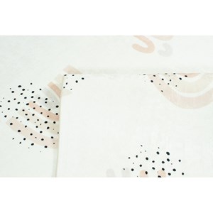 Tapis enfant etoiles happy crème par naz