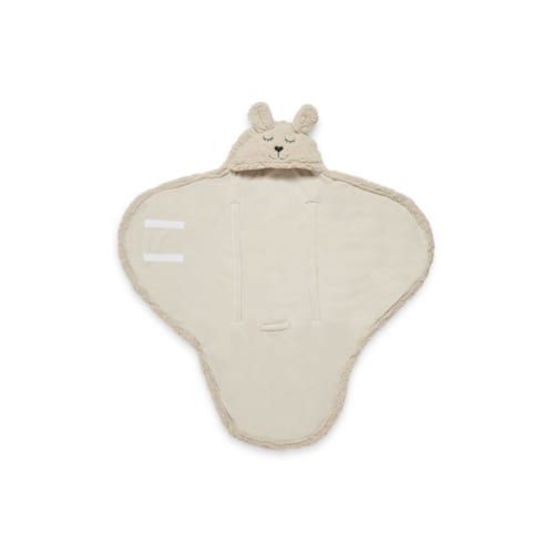 Jollein - Couverture portefeuille bunny nougat par