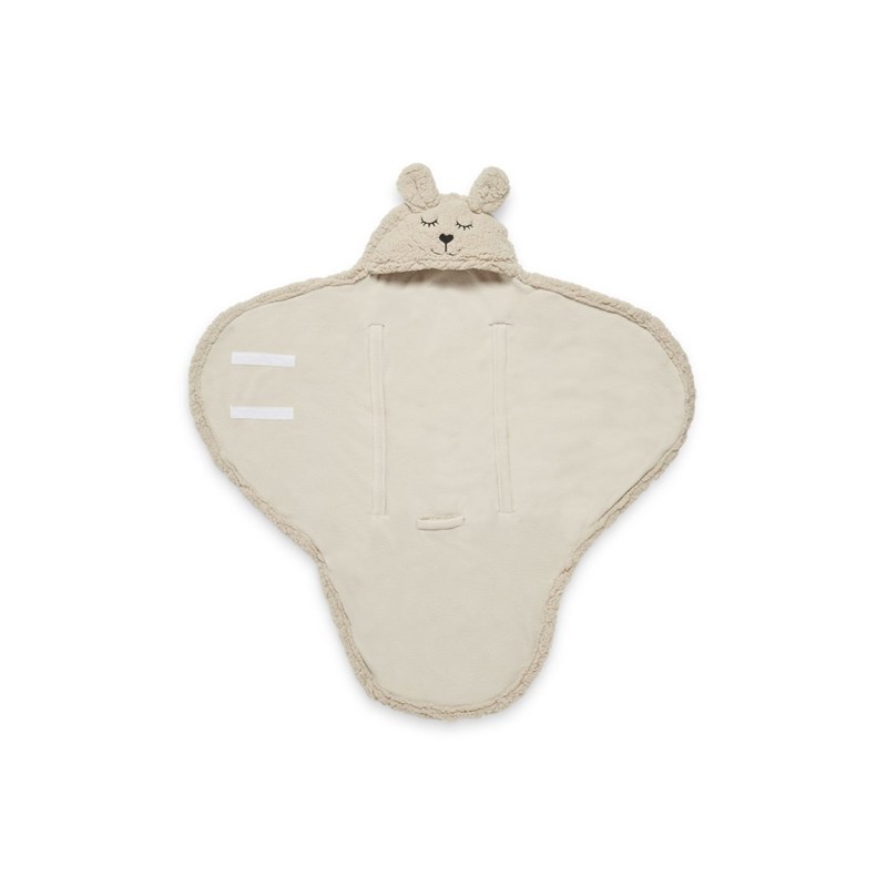 Couverture portefeuille bunny nougat par