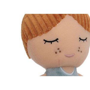 Peluche poupée - rose