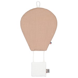 Montgolfière déco en lin pêche tu