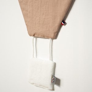 Montgolfière déco en lin pêche tu