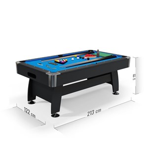 Table de billard 213 x 122 x 81 cm