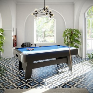 Table de billard 213 x 122 x 81 cm