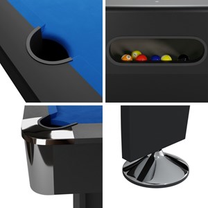 Table de billard 213 x 122 x 81 cm
