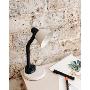 Julia, la lampe blanche vintage n°12