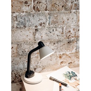 Julia, la lampe blanche vintage n°12
