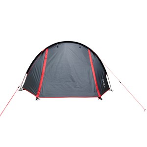 Tente corte 3 dôme gris et rouge
