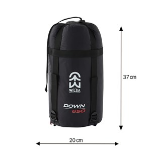 Sac de couchage duvets down 650 noir
