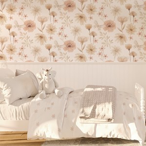 Papier peint fleurs meadow