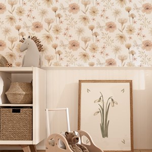 Papier peint fleurs meadow