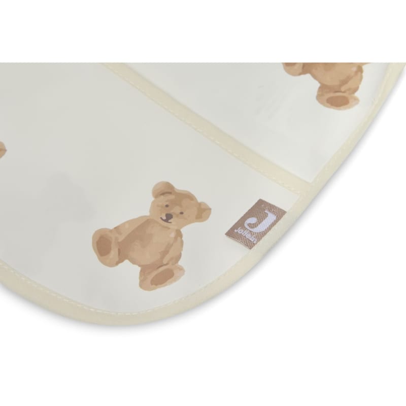 Bavoir à manches imperméable teddy bear (Jollein) - Image 1