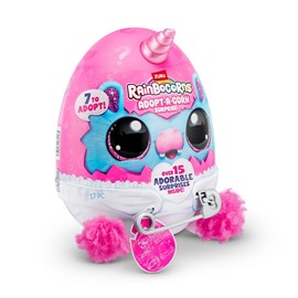 Rainbocorns adopt a corn surprise