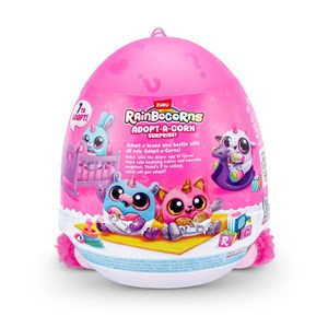 Rainbocorns adopt a corn surprise