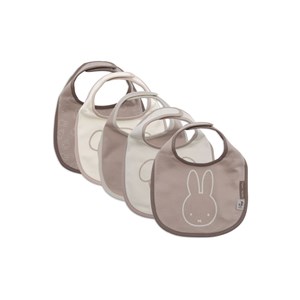Bavoir miffy and friends (5pack)