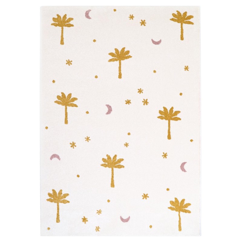 Tapis little palm miel