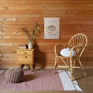 Tapis lucia rose liege