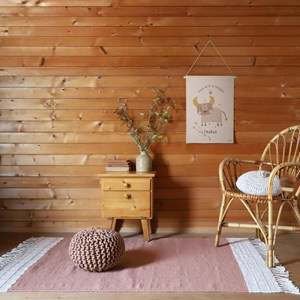 Tapis lucia rose liege