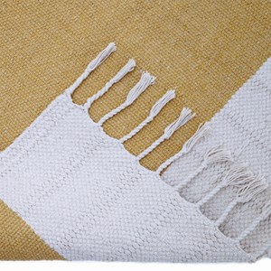 Tapis lucia moutarde