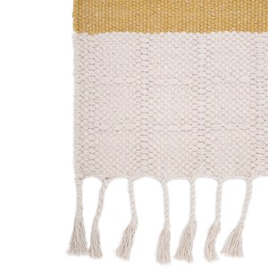 Tapis lucia moutarde