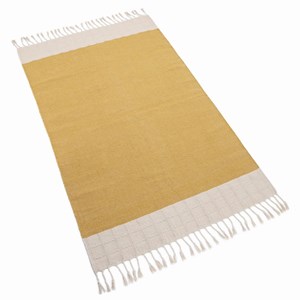 Tapis lucia moutarde