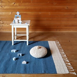 Tapis lucia bleu colbert