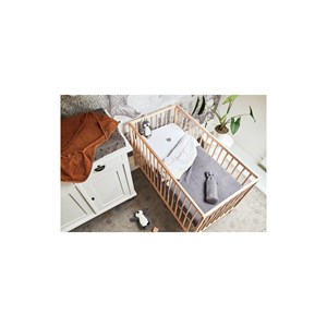 Drap-housse jersey 60x120cm blanc