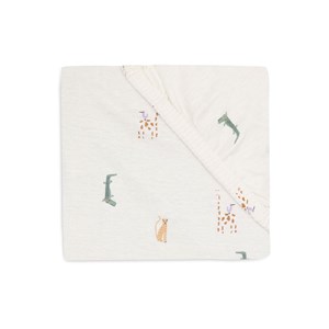 Drap-housse jersey 60x120cm - jungle jam